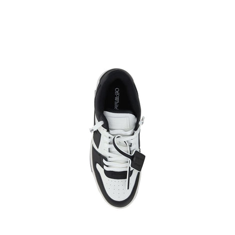 Off-White Black Rubber Low Top Sneakers Off-White