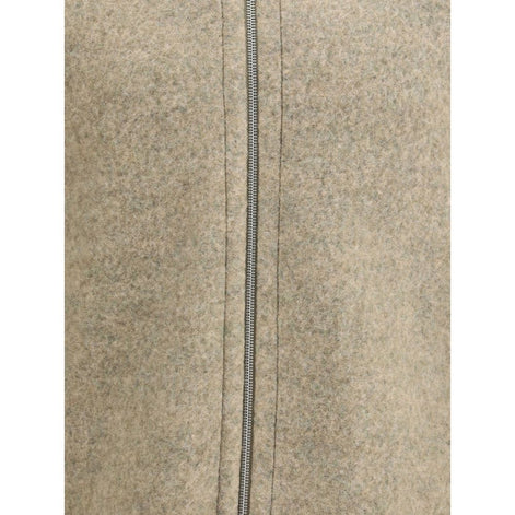 Jil Sander Beige Wool Coat Jil Sander