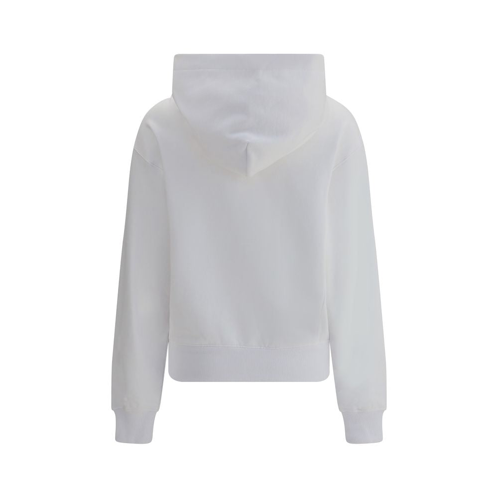 Dolce & Gabbana White Cotton Sweatshirt Dolce & Gabbana