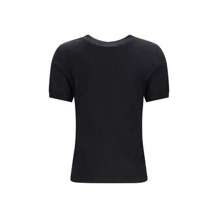 Dolce & Gabbana Black Cotton T-Shirt Dolce & Gabbana