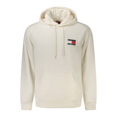 Tommy Hilfiger White Cotton Men Sweater Tommy Hilfiger