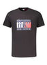 Tommy Hilfiger Black Cotton Men T-Shirt Tommy Hilfiger