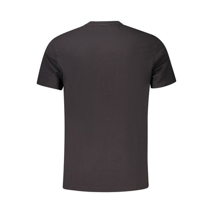Tommy Hilfiger Black Cotton Men T-Shirt Tommy Hilfiger