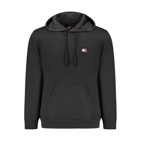 Tommy Hilfiger Black Cotton Men Sweater Tommy Hilfiger