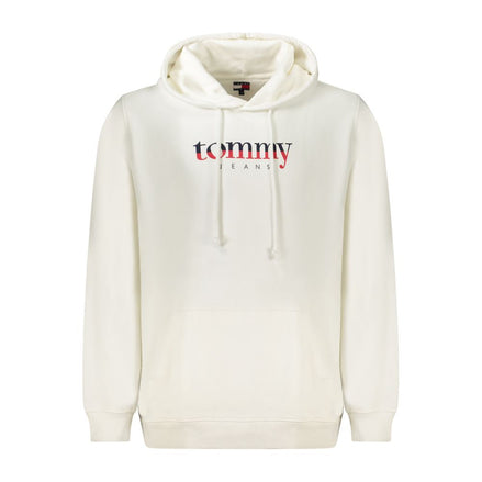 Tommy Hilfiger White Cotton Men Sweater Tommy Hilfiger