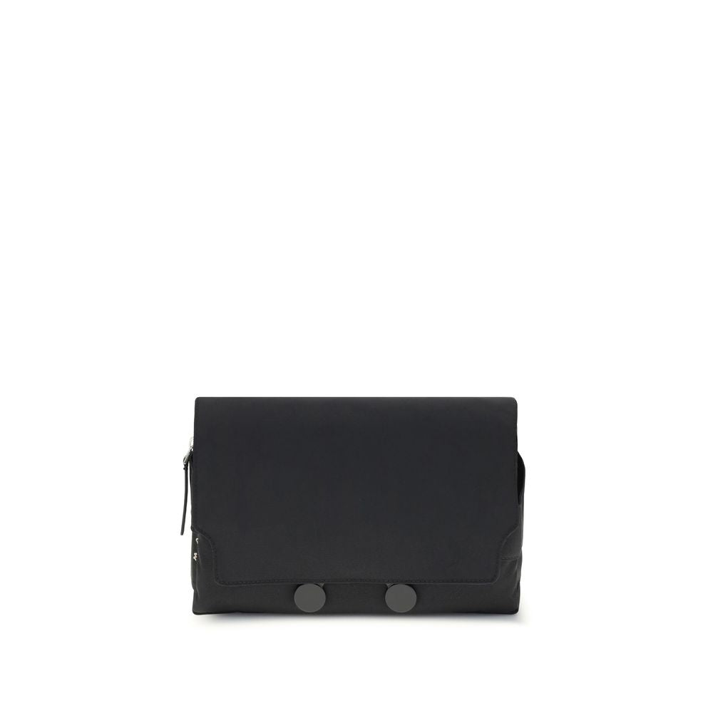 Marni Black Polyamide Clutch Bag Marni