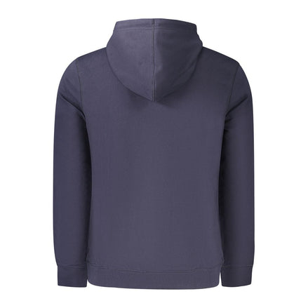 Hugo Boss Blue Cotton Men Sweater Hugo Boss