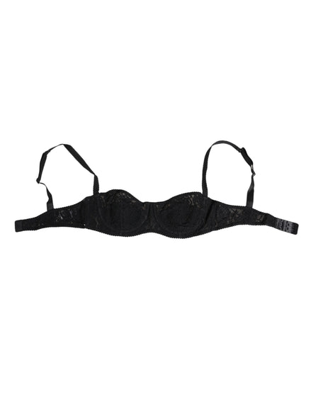 Dolce & Gabbana Black Lace Underwire Bra Lingerie Underwear Dolce & Gabbana