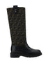 Fendi Brown Rubber Boots Fendi