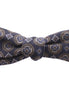 Dolce & Gabbana Blue Silk Baroque Fantasi Tied Bow Tie Papillon Dolce & Gabbana