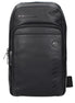 Piquadro Black Leather Crossbody Bag Piquadro