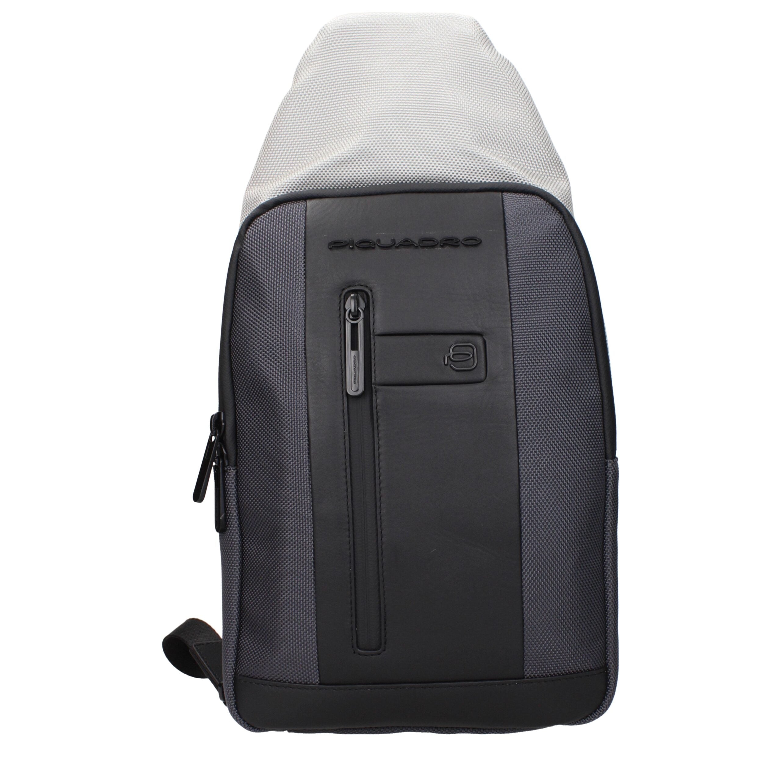 Piquadro Gray Fabric Backpack Piquadro