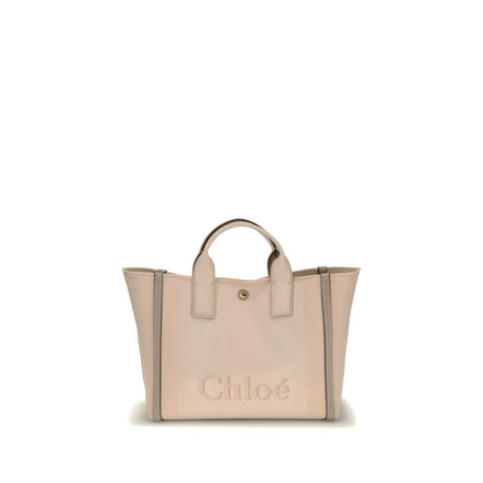 Chloé Beige Cotton Handbag Chloé