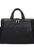 Piquadro Black Leather Business And Laptop Bag Piquadro