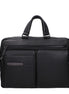Piquadro Black Leather Business And Laptop Bag Piquadro