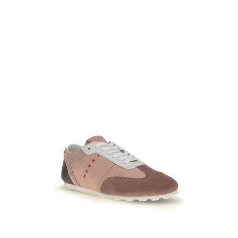 Marni Multicolor Calf Leather Bos Taurus Athletic Sneakers Marni