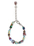 Dolce & Gabbana Multicolor Murano Glass Beads Brass Zamak Necklace Dolce & Gabbana