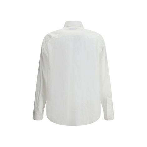 Balenciaga White Cotton Dress Shirt Balenciaga