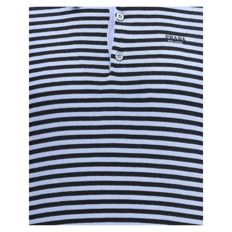 Prada Multicolor Cotton Polo Shirt Prada