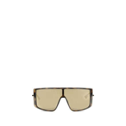Alexander McQueen Brown Acetate Sunglasses Alexander McQueen