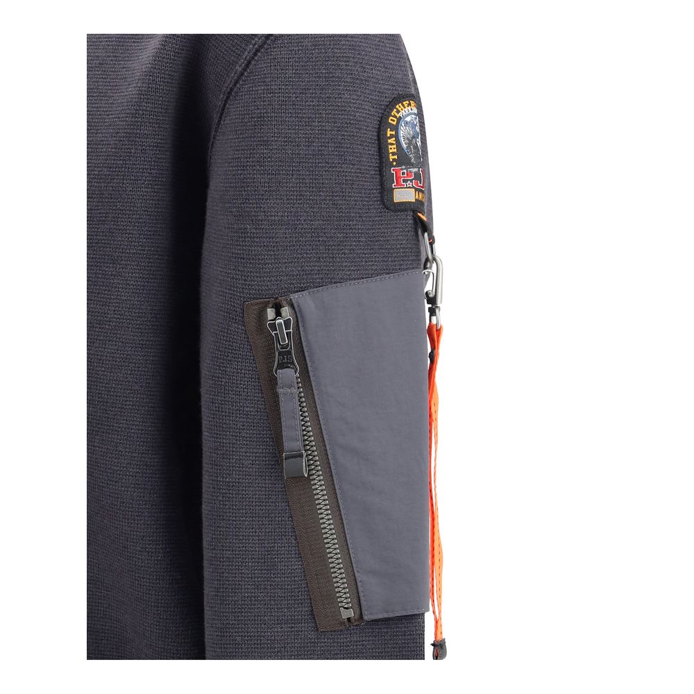 Parajumpers Gray Cotton Sweatshirt Parajumpers