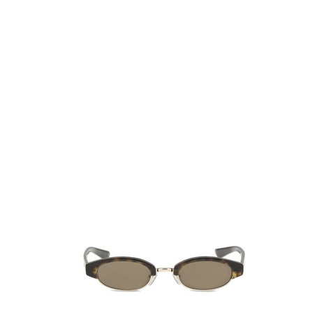 Alexander McQueen Brown Acetate Sunglasses Alexander McQueen