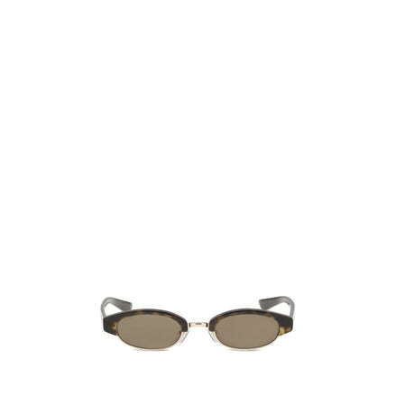 Alexander McQueen Brown Acetate Sunglasses Alexander McQueen