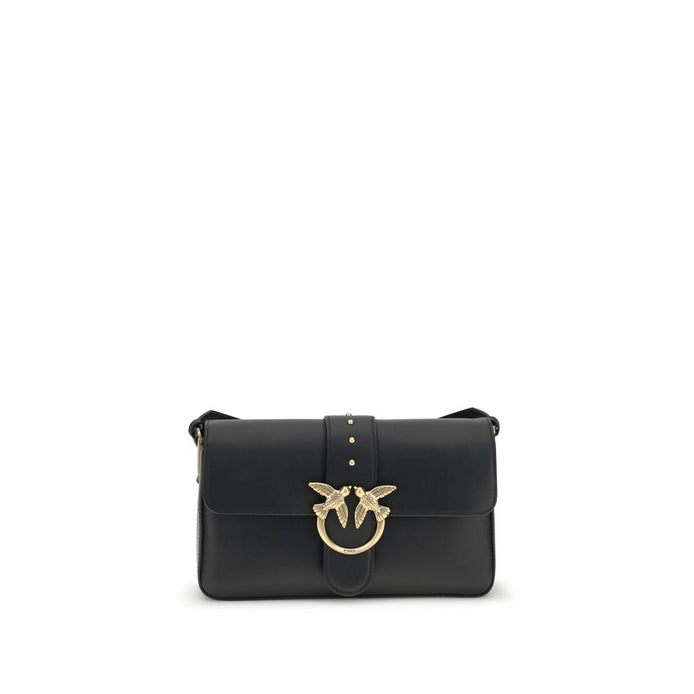 Sac bandoulière PINKO en cuir noir