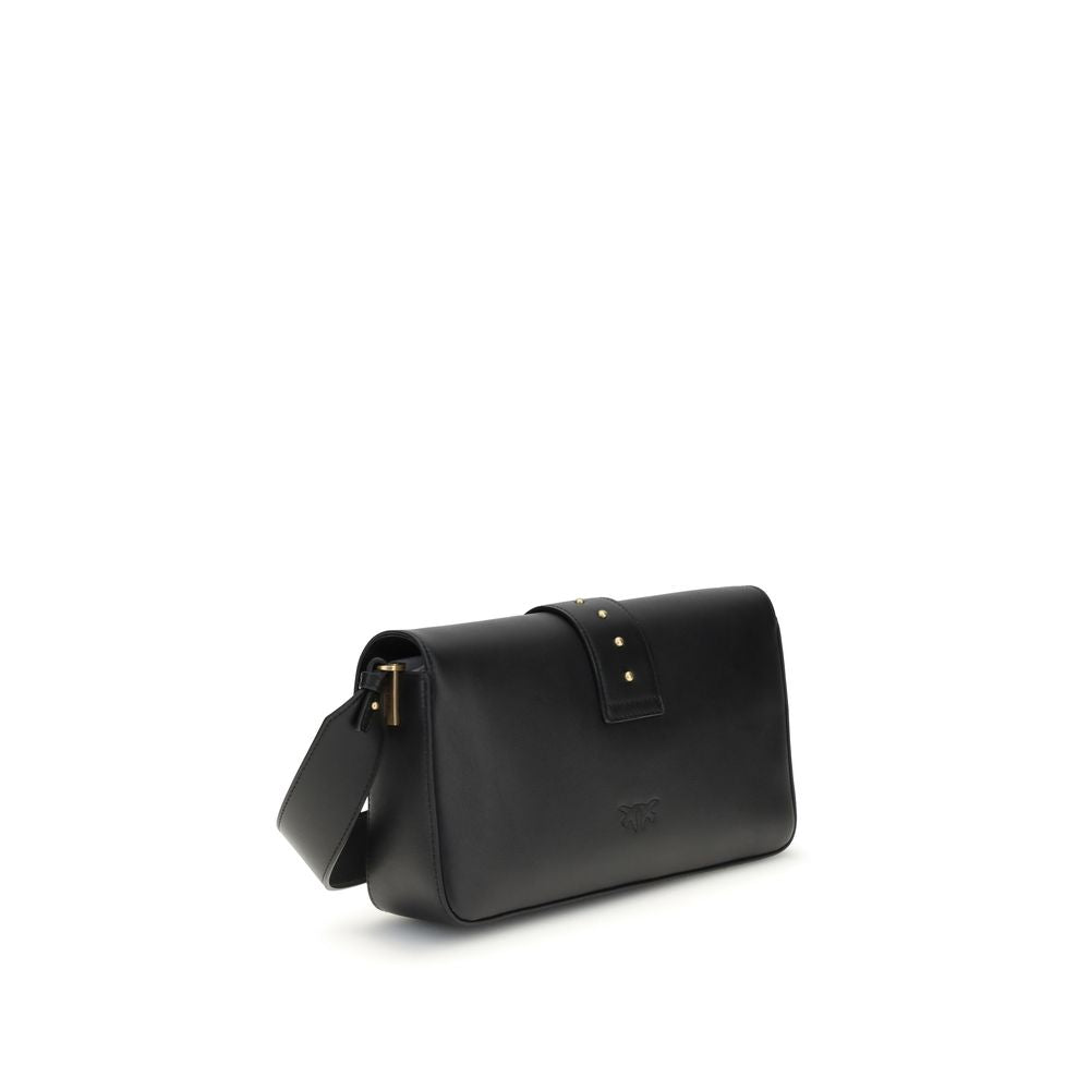 Sac bandoulière PINKO en cuir noir
