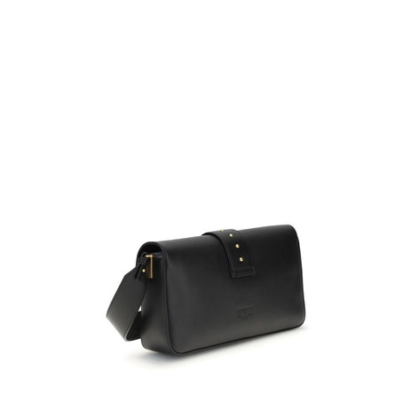 Sac bandoulière PINKO en cuir noir