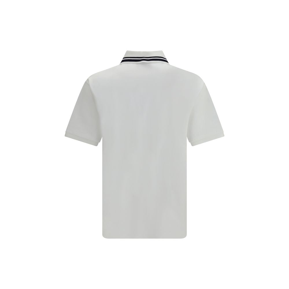 Gucci White Cotton Polo Shirt Gucci