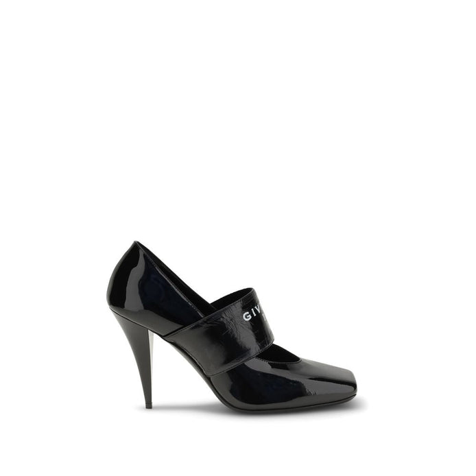 Givenchy Black Calf Leather Bos Taurus High Heel Pumps Givenchy