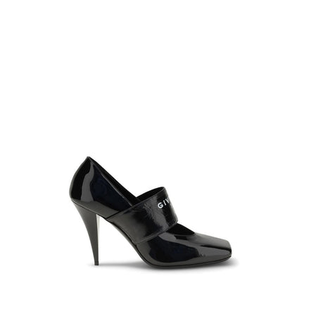 Givenchy Black Calf Leather Bos Taurus High Heel Pumps Givenchy