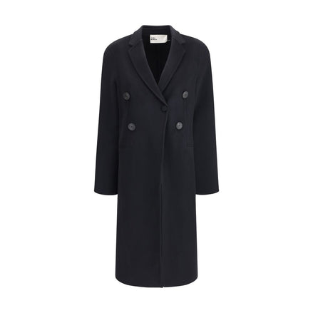 Tory Burch Black Wool Coat Tory Burch