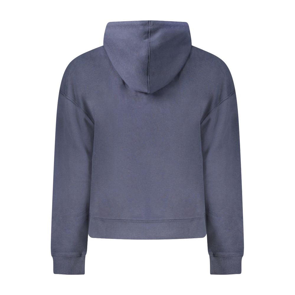 Pepe Jeans Blue Cotton Women's Hoodie Pepe Jeans