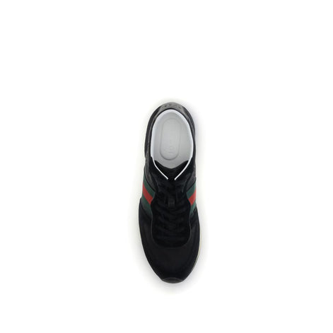 Gucci Black Polyamide Athletic Sneakers Gucci