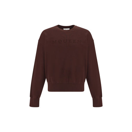 Alexander McQueen Brown Cotton Sweatshirt Alexander McQueen