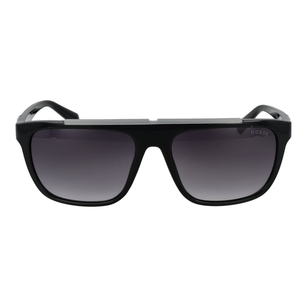Guess Black Stainless Steel Sunglasses Guess