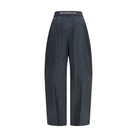 Alexander Wang Black Cotton Casual Pants Alexander Wang
