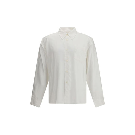 Our Legacy White Tencel Dress Shirt Our Legacy