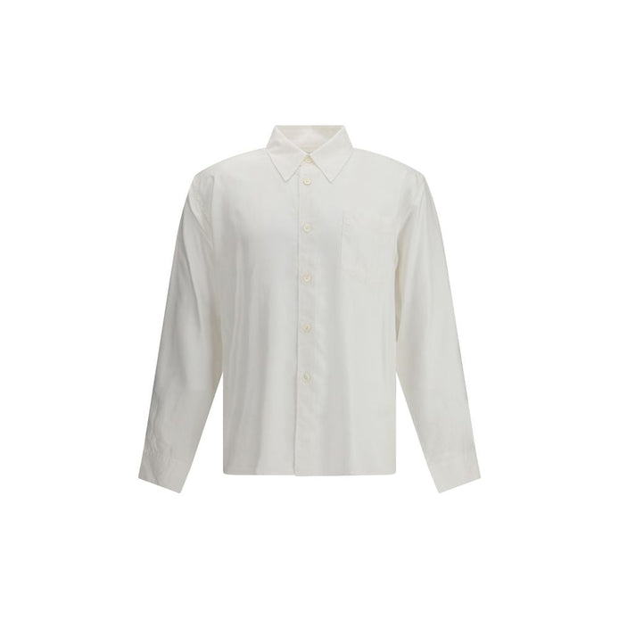 Our Legacy White Tencel Dress Shirt Our Legacy