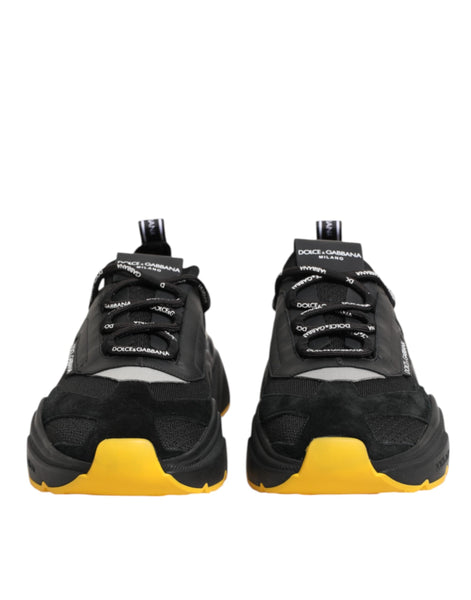 Dolce & Gabbana Black Daymaster Low Top Men Sneakers Shoes Dolce & Gabbana