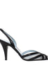Valentino Garavani Black Leather High Heel Pumps Valentino Garavani