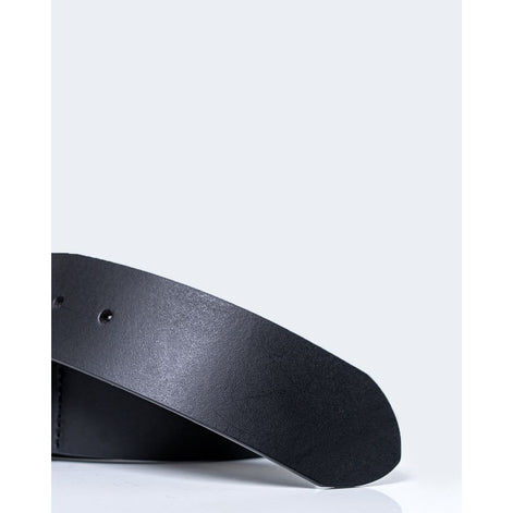 Armani Exchange Black Leather Regular Belt Armani Exchange