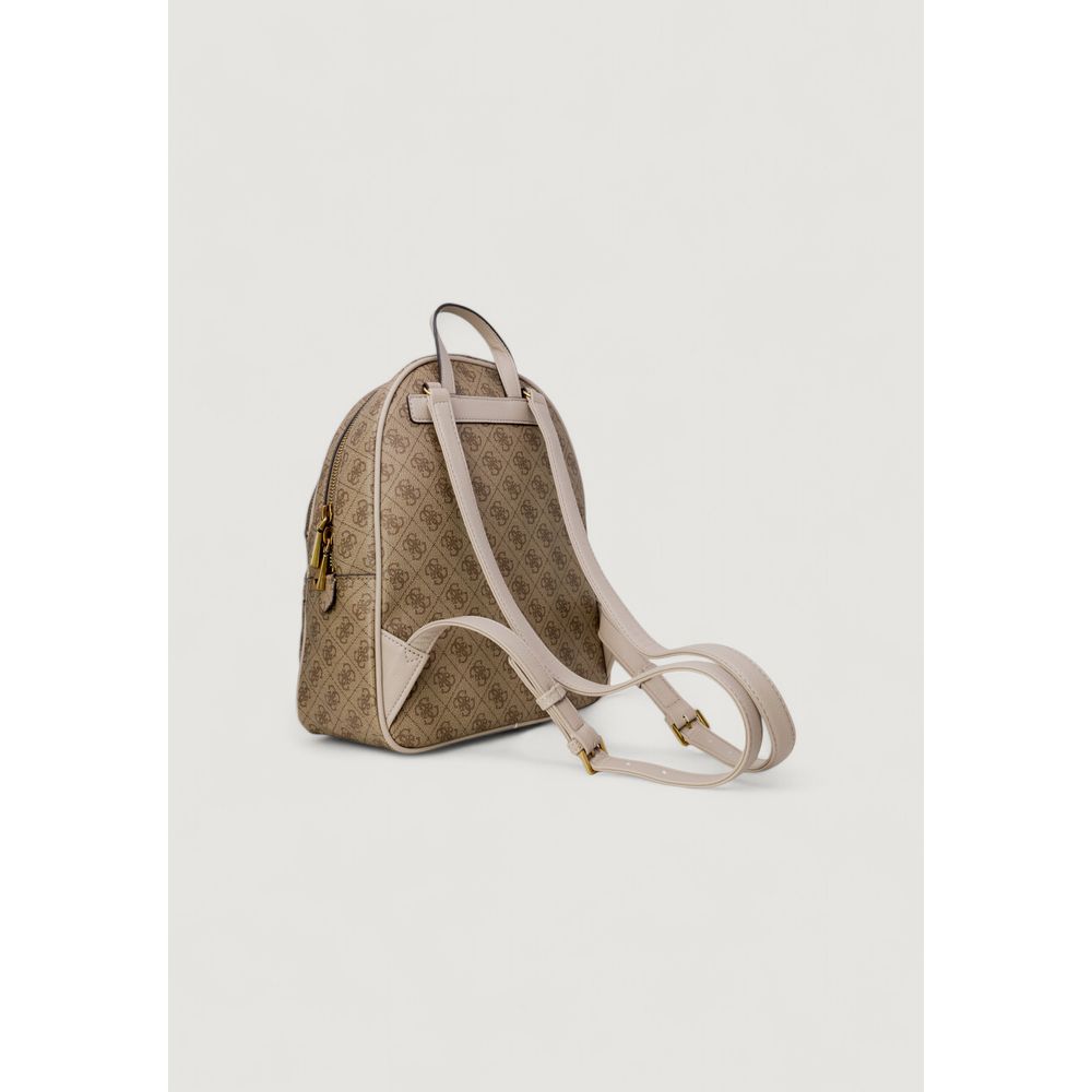 Guess Brown Polyethylene Backpack Guess