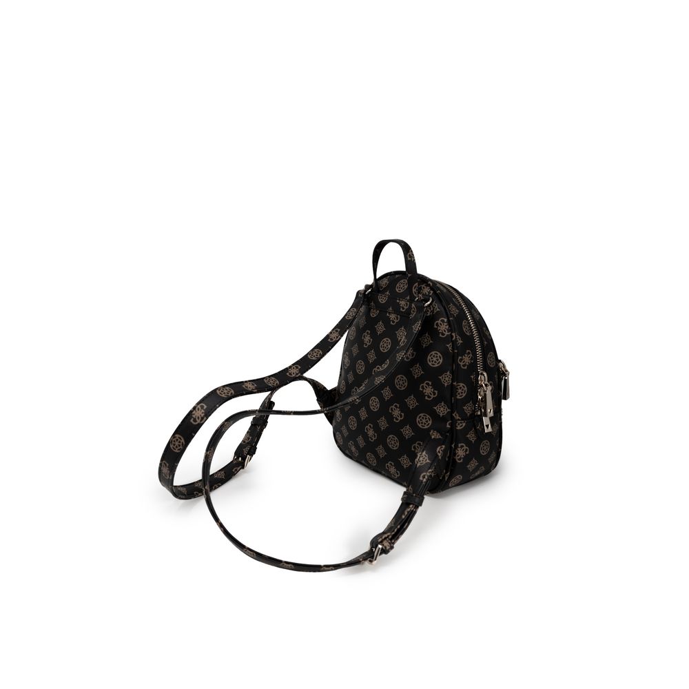 Guess Brown Polyethylene Backpack Guess