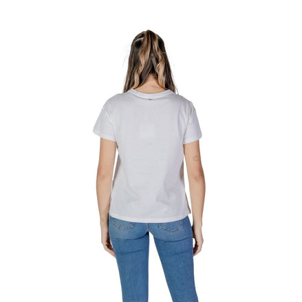 Liu Jo White Cotton T-Shirt Liu Jo