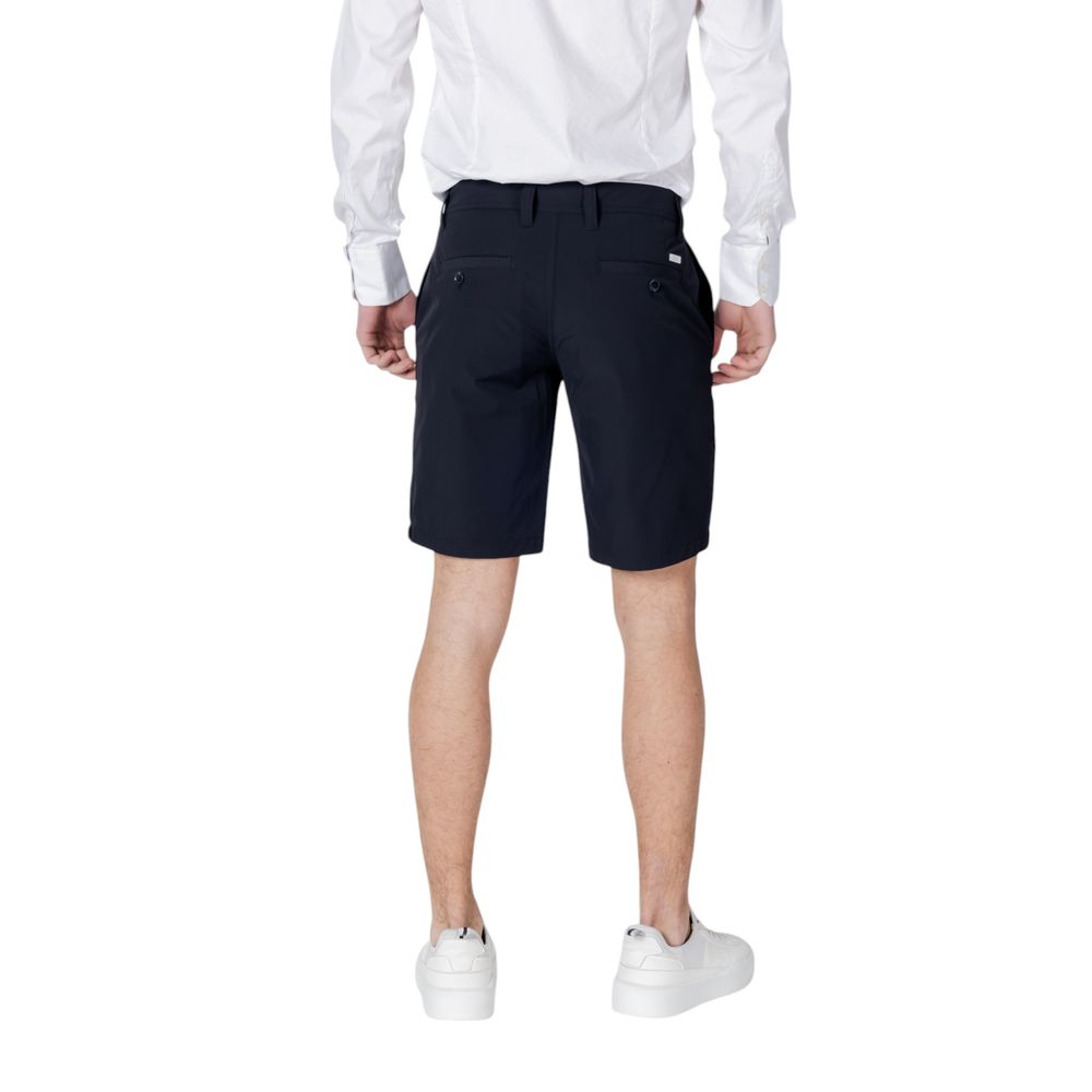 Armani Exchange Blue Polyamide Bermuda Shorts Armani Exchange