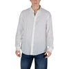 Armani Exchange White Linen Dress Shirt Armani Exchange