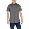 Armani Exchange Black Cotton Shortsleeve Shirt Armani Exchange
